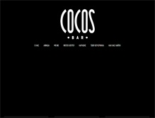 Tablet Screenshot of cocos-bar.com